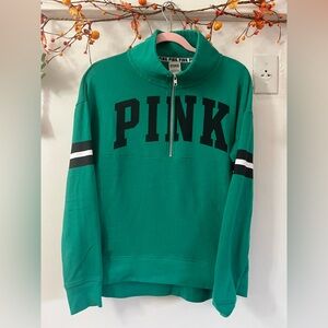 Victoria's Secret PINK Green Sweatshirt